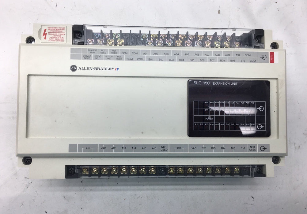 Allen Bradley 1745-E151 SLC150 Expansion Unit PLC 1745E151 AB Used