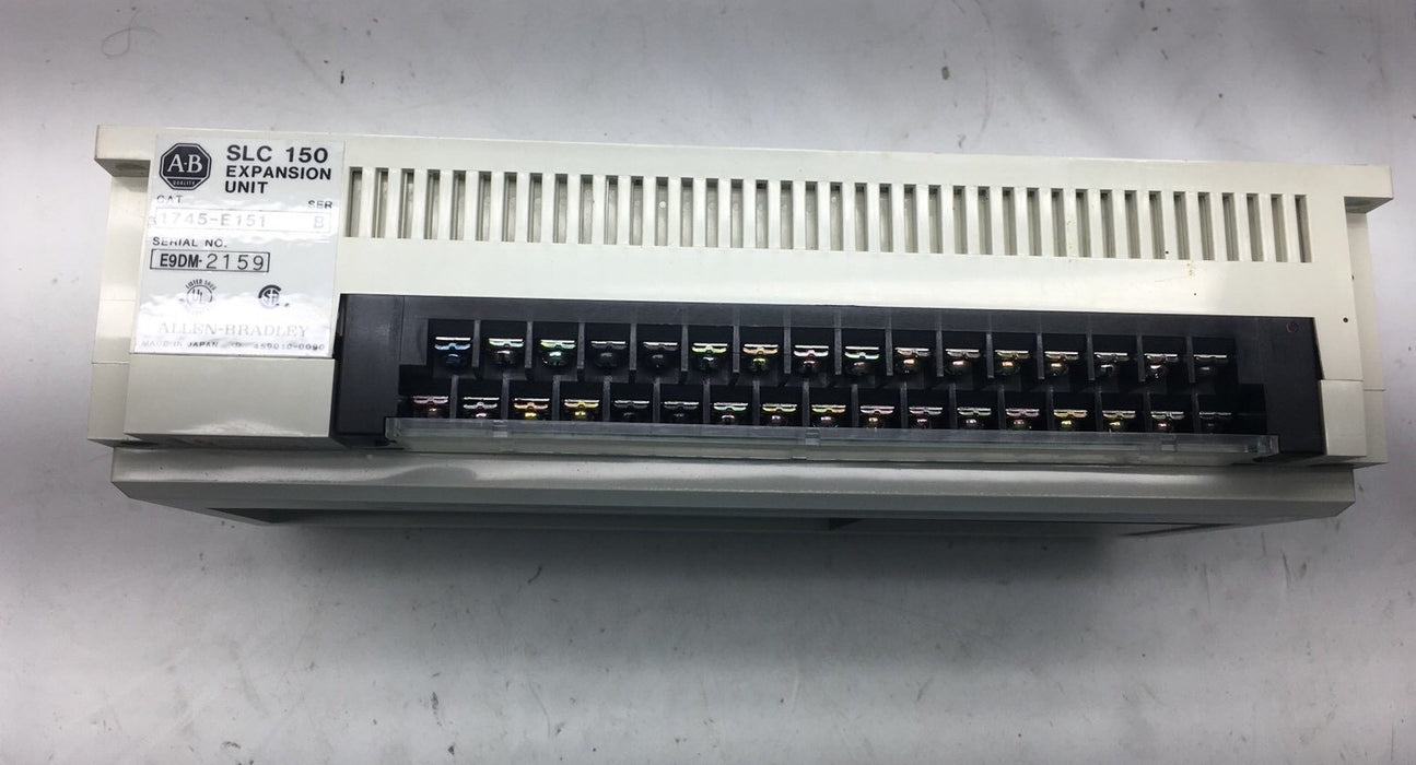Allen Bradley 1745-E151 SLC150 Expansion Unit PLC 1745E151 AB Used
