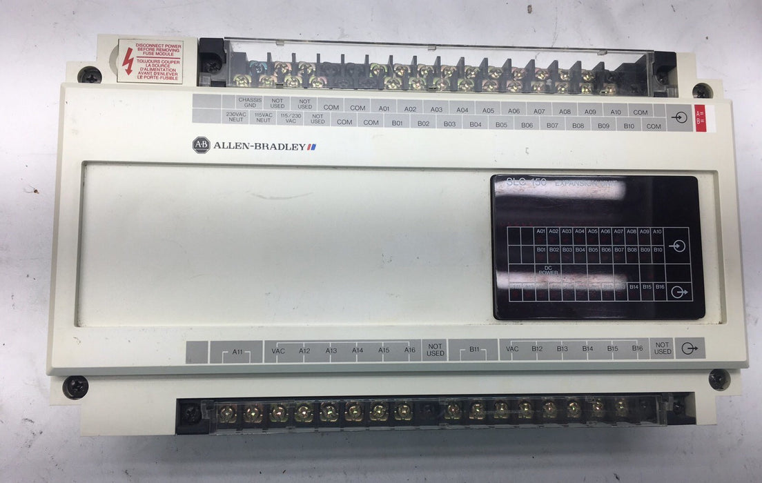 Allen Bradley 1745-E151 SLC150 Expansion Unit PLC 1745E151 AB Used