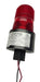 NEW 490S-1280T RED MICROSTROBE BY TOMAR 12-80 VDC , 16-24 VAC HAZERDOUS LOCATION
