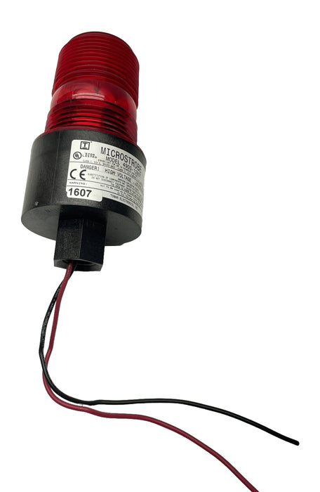 NEW 490S-1280T RED MICROSTROBE BY TOMAR 12-80 VDC , 16-24 VAC HAZERDOUS LOCATION