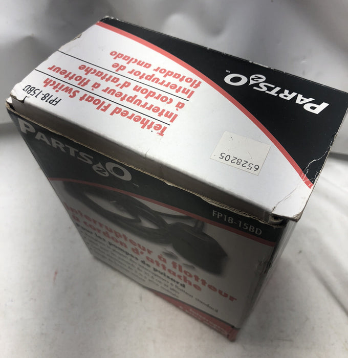 NEW  FP18-15BD PARTS2O SUMP PUMP TETHERED FLOAT SWITCH PIGGYBACK STYLE 10" CORD