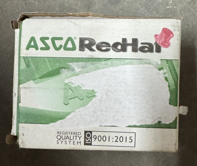 NEW ASCO REDHAT 120V 1/4" SOLENOID VALVE P8320A006 T 23293883