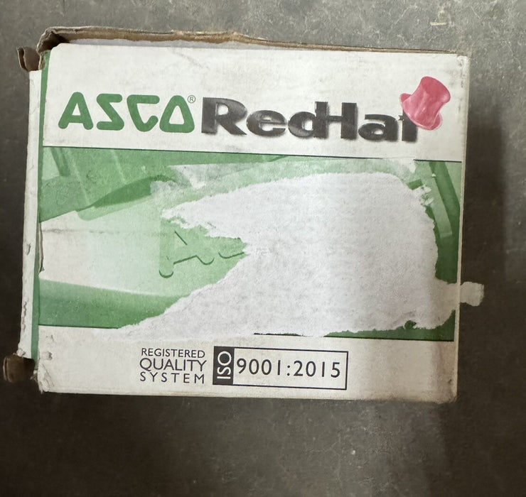 NEW ASCO REDHAT 120V 1/4" SOLENOID VALVE P8320A006 T 23293883