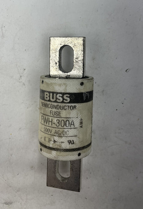 FWH-300A   1 NEW 300 AMP 500 VOLT AC/DC SEMICONDUCTOR FUSE BUSS B33