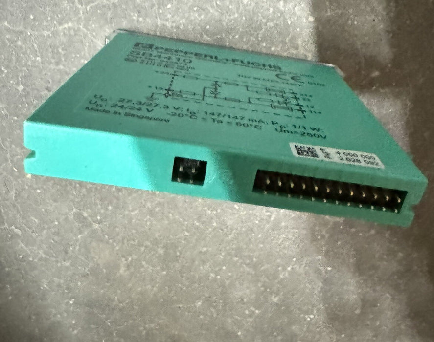 Pepperl+Fuchs Zener Barrier SB4410 P/N 545574 DUAL CHANNEL