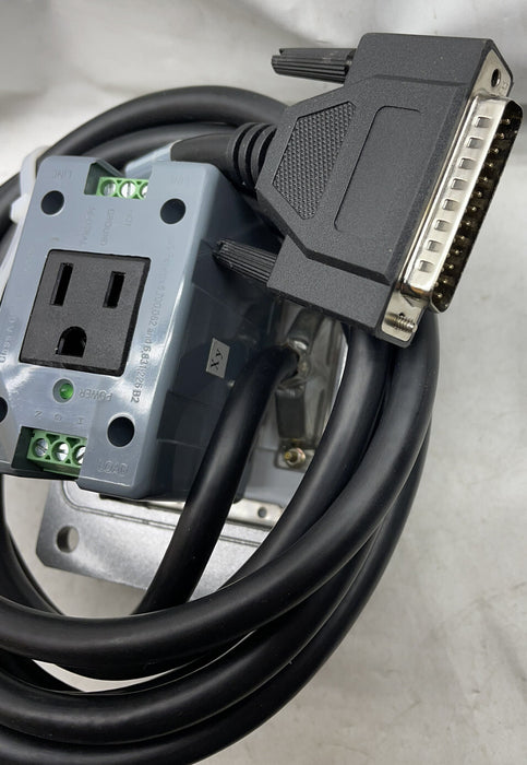 NEW GRACE PORT P-P2-K3RF0 PARALLEL PORT PANEL INTERFACE W/ RECEPTACLE DB25F 10FT