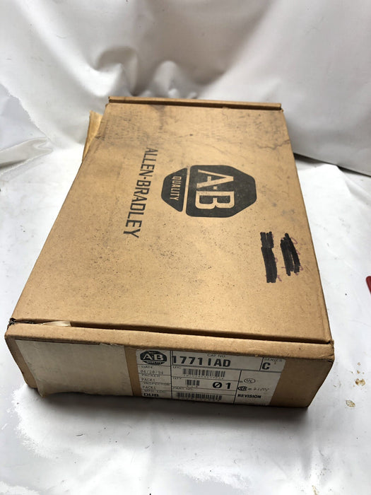 NEW 1771IAD ALLEN BRADLEY 1771-IAD /C 120V AC/DC INPUT MODULE 1994 NIB NOS