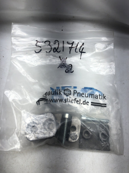 QTY 1 NEW SICK 5321714 BEF-RMC-D12S01 BAR CLIP FOR FIXING 12MM ROD