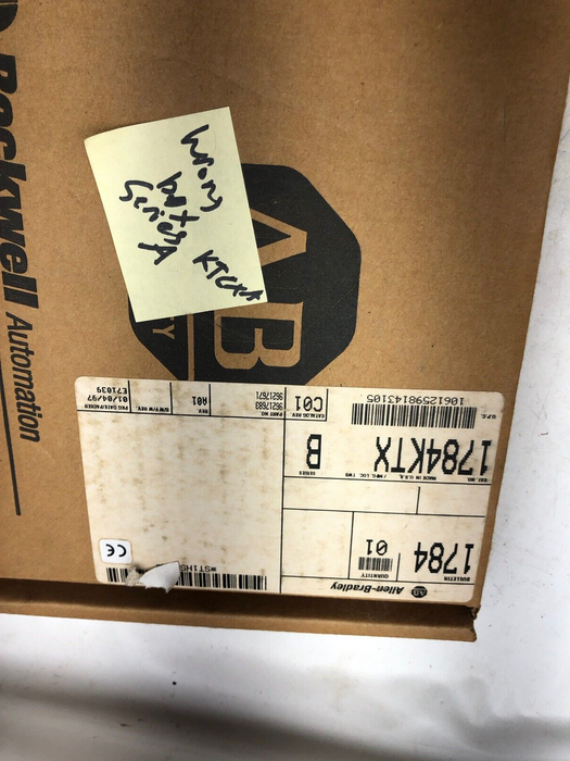 USED IN THE WRONG BOX 1784KTCX/A 1784-KTCX CONTROLNET NETWORK INTERFACE CARD