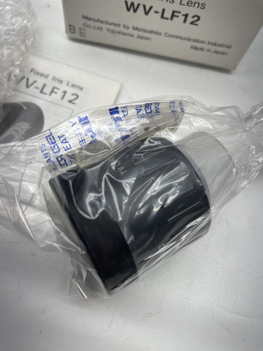 NEW PANASONIC WV-LF12 FIXED IRIS LENS NIB