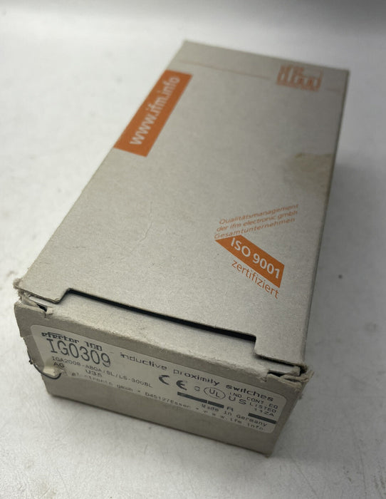NEW IFM IG0309 inductive proximity sensor iga2008-aboa/sl/ls-300bl effector