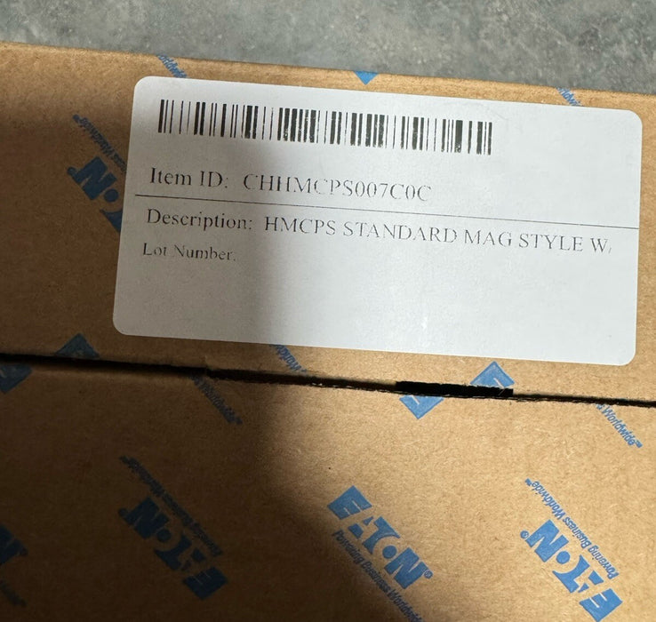 HMCPS007C0C EATON INDUSTRIAL BREAKER 7A 480V 3 POLE MOTOR CICUIT PROTECTOR