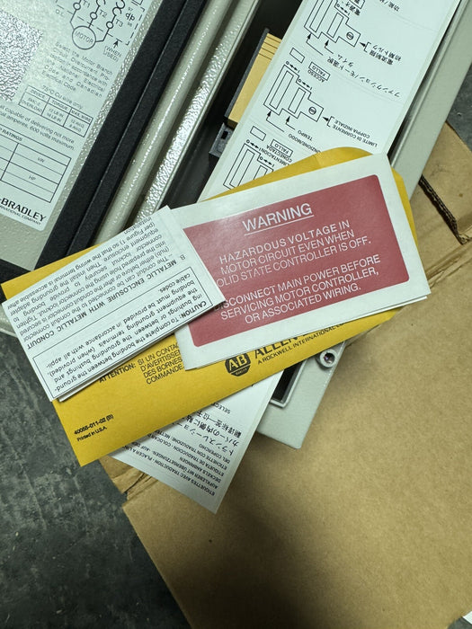 NEW ALLEN BRADLEY 150-A16JB SER A SMC-2 SMART MOTOR CONTROLLER NEMA 12 150-A16