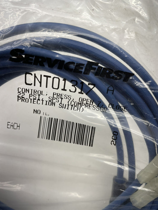 NEW SEALED SERVICE FIRST CNT01317 CONTROL PRESSURE SWITCH SPST 22 PSI COMPRESSOR