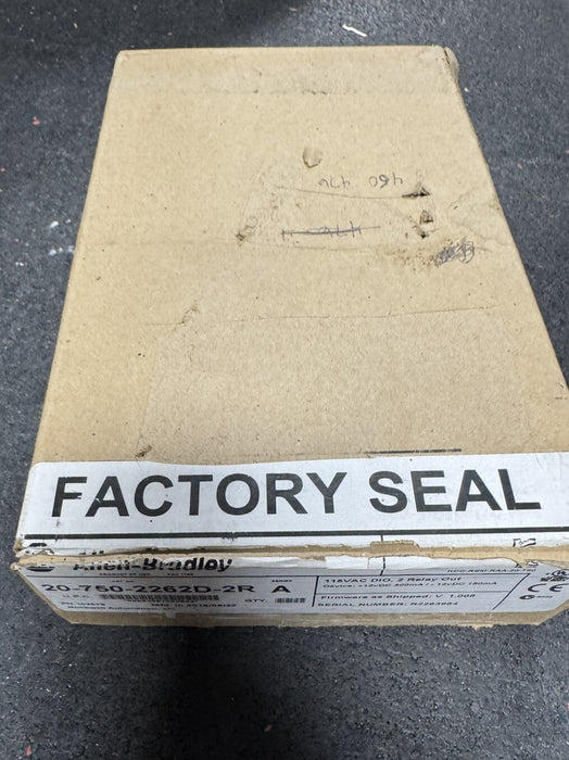 2016  20-750-2262D-2R ALLEN BRADLEY POWERFLEX 750 I/O OPTION CARD 115V NIB