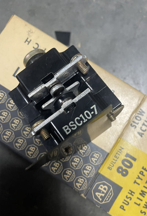 New Read* Allen Bradley 801-BSC107 Replacement Limit Switch Contact BSC10