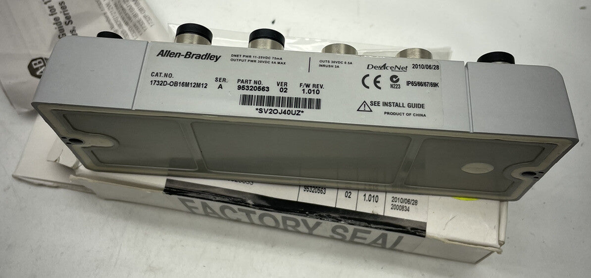 1732 NEW ALLEN BRADLEY 1732DOB16M12M12 ARMORBLOCK 16 POINT I/O MODULE