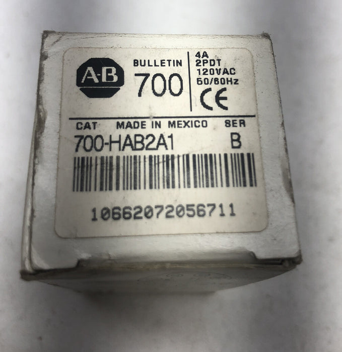 NEW Allen Bradley QTY:1 700-HAB2A1 GENERAL PURPOSE TUBE TYPE RELAY