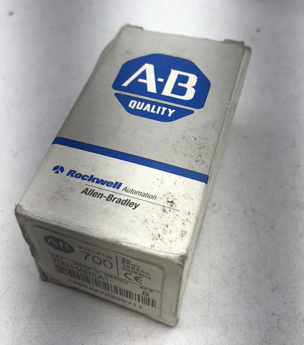 NEW Allen Bradley QTY:1 700-HAB2A1 GENERAL PURPOSE TUBE TYPE RELAY