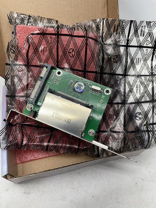 NEW SEDNA - SE-MP-CF-SATA-01 Compat Flash to SATA PCI Mounting Bracket Adapter