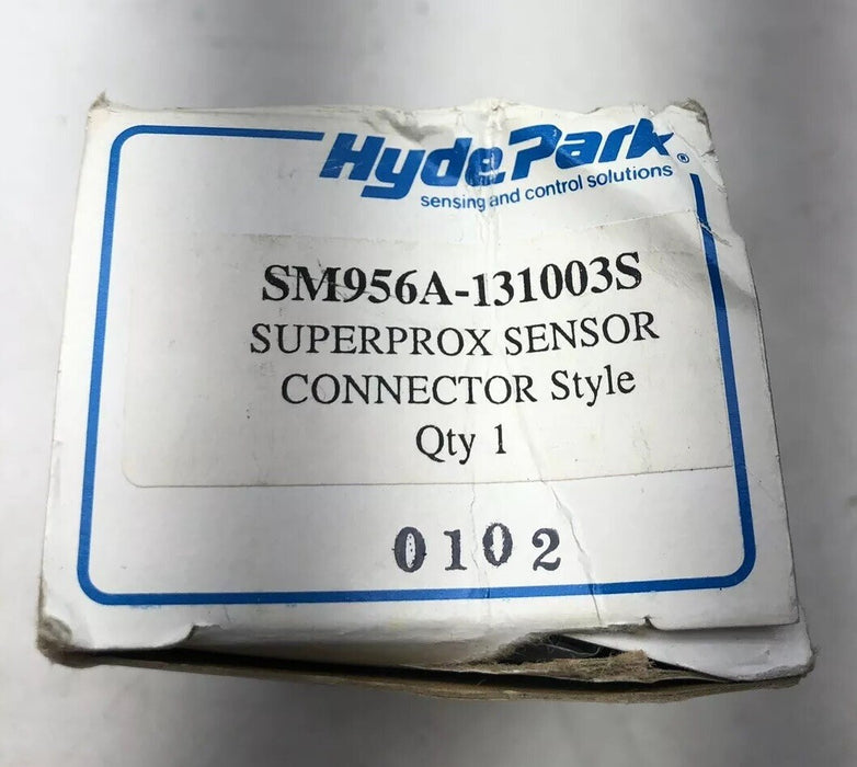 NEW HYDEPARK SUPERPROX SM956A-131003S ULTRASONIC ANALOG OUTPUT 30mm 4-20 Sensor