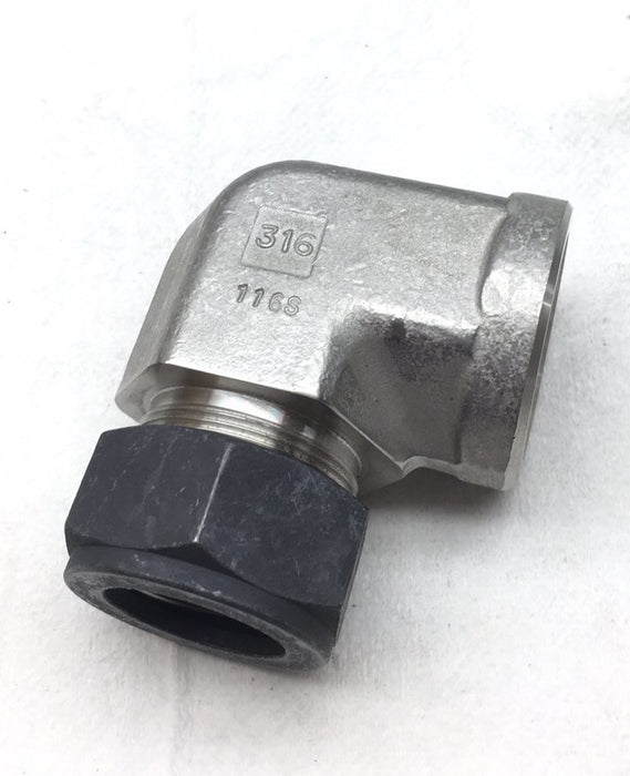 NEW 16-16 DBZ-SS PARKER CPI INSTRUMENTATION FITTING 1" TUBE TO 1” PIPE FEMALE