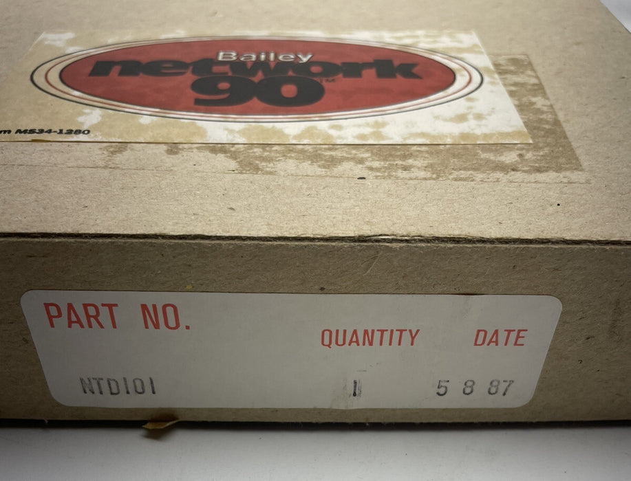 NEW ABB NTD101 TERMINATION UNIT NEW IN THE ORIGINAL BOX