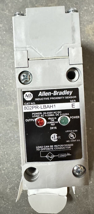 NEW ALLEN BRADLEY 802PR-LBAH1 /E Proximity Switch  AC/DC