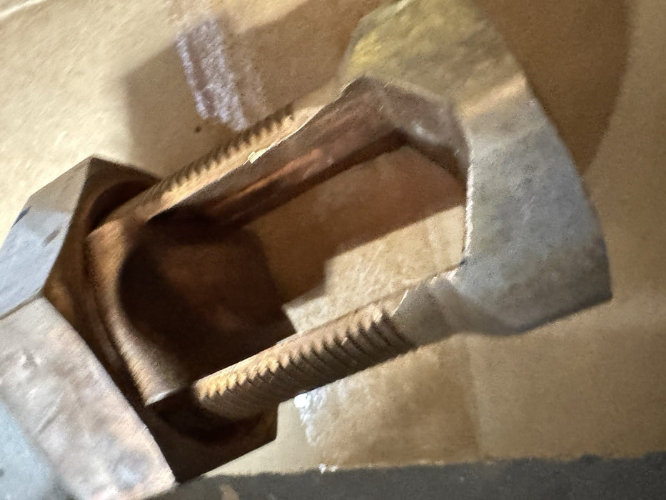 BOX OF 2 NSI N-1000 SPLIT BOLT CONNECTORS N-1000 COOPER 4/0-1000 STR CU