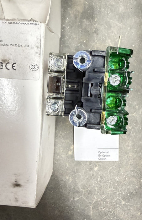 NEW 800HC-FRXJTQ24RA1S AB 800HCFRXJTQ24RA1S 30MM 2 POSITION JUMBO MUSHROOM