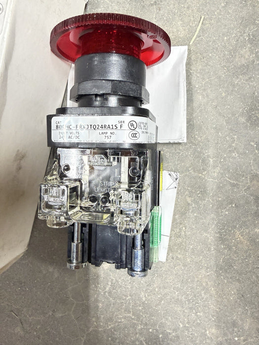 NEW 800HC-FRXJTQ24RA1S AB 800HCFRXJTQ24RA1S 30MM 2 POSITION JUMBO MUSHROOM