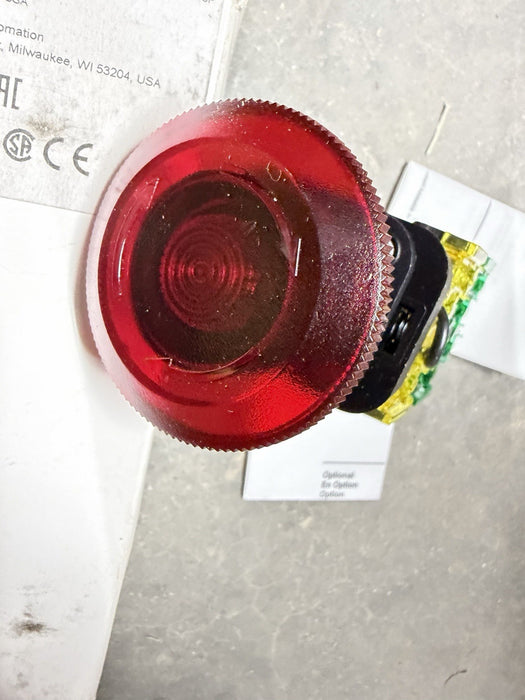 NEW 800HC-FRXJTQ24RA1S AB 800HCFRXJTQ24RA1S 30MM 2 POSITION JUMBO MUSHROOM