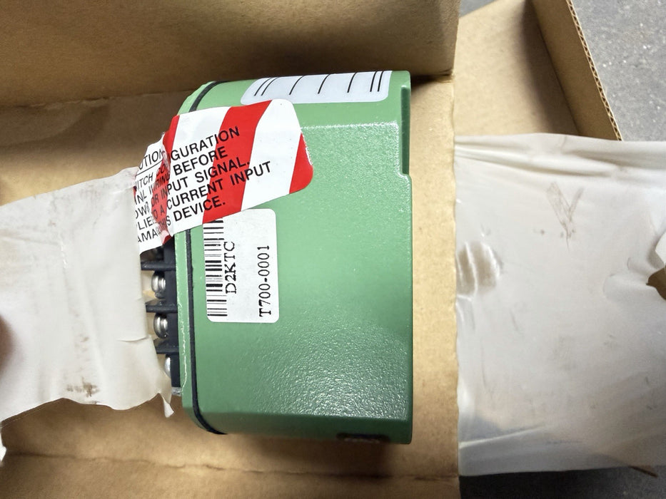 NEW D2KTC Action Instruments TransPak T700-0001 Loop Powered Isolator 4/20MA