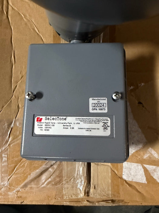 NEW FEDERAL SIGNAL 300GC-120 / 300GC120 NNB