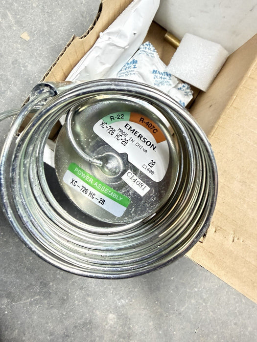 NEW Emerson XC-726 HC-2B Thermal Expansion Valve PCN: 056421 -20F TO +50F 10FT