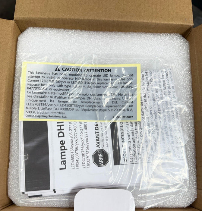 NEW GE CORN COBB LED 450 WATT EX39 5000K 277-480VAC