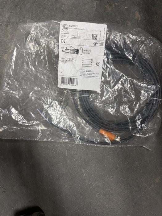 Ifm Evc071 Cordset, 5Pin Cable 5M  4A Max