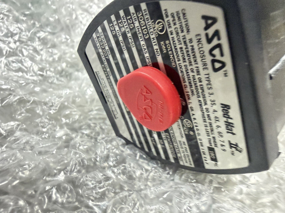 ASCO EFHT8342G020 BRAND NEW 1/4" PORTS 4 WAY RPLS HT8342C21