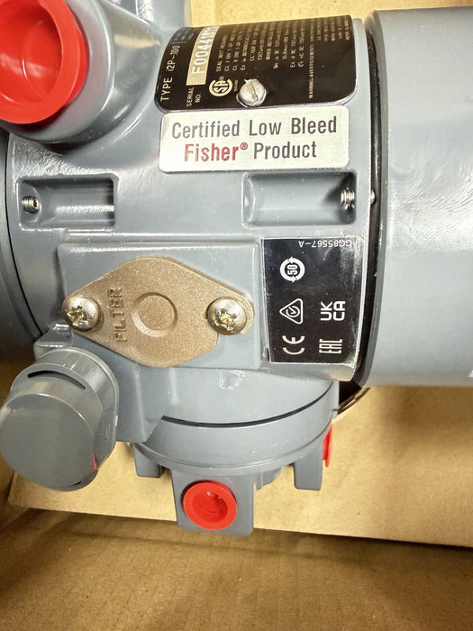 FISHER I2P TRANSDUCER 12P-100 I2P-1797-89112 3-15PSI 4-20MA FSI2P-1B I2P-100