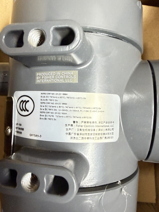 FISHER I2P TRANSDUCER 12P-100 I2P-1797-89112 3-15PSI 4-20MA FSI2P-1B I2P-100