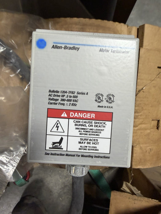 New Allen-Bradley 1204-TFB2 Free Shipping BOX IN BAD SHAPE DIRTY ETC