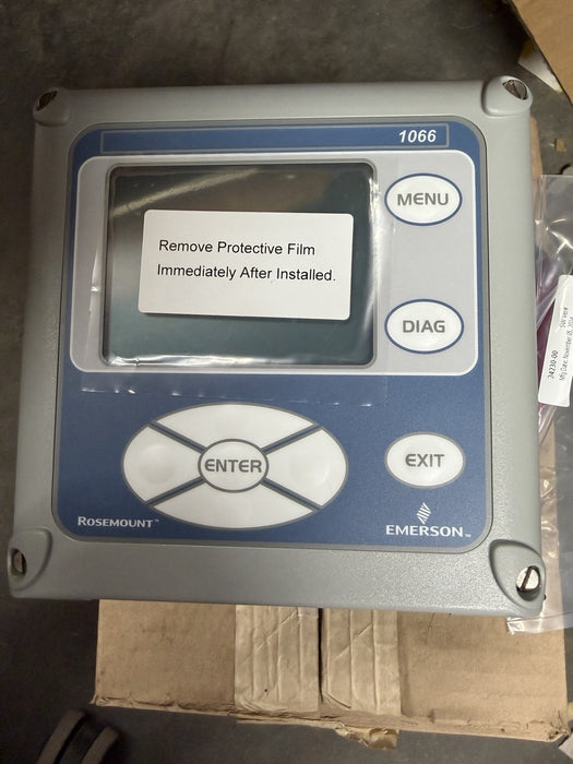 1066-P-HT-60 NEW EMERSON ROSEMOUNT 1066 PH/ORP TRANSMITTER LOOP POWERED