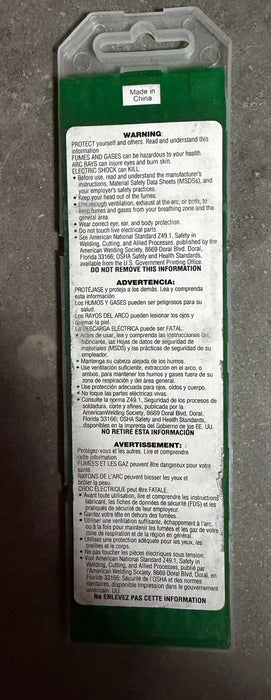 NEW RADNOR 64001954 TUNGSTEN ELECTRODE 1/8" X 7"    10 PACK GROUND AND ANNEALED