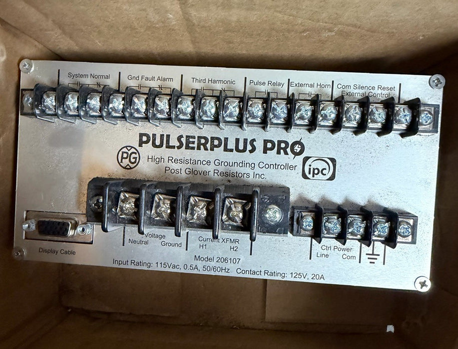 0516-2613 PULSERPLUS PRO POWER MODULE DISPLAY MODULE HRG HIGH RESISTANCE 206107
