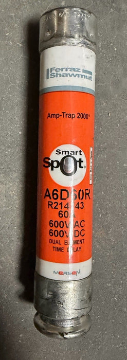 Ferraz Shawmut A6D60R 60A 600V Smart Spot Fuse