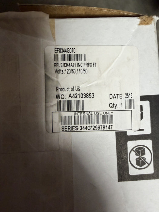 ASCO EF8344G072 Solenoid Valve, Brand New ORIG. BOX/PPW NEW USA