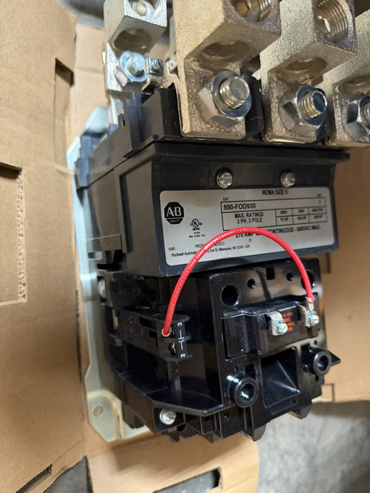 500-FOD930 Allen Bradley NEW IN  BOX 120V Size 5 Contactor New USA 167875