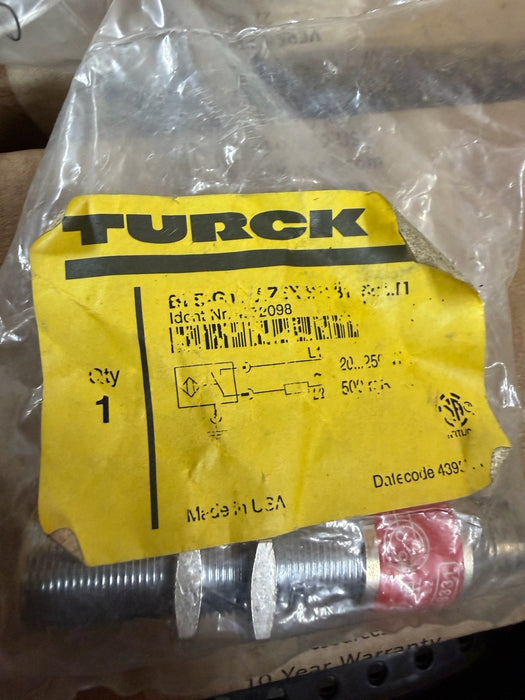 TURCK INDUCTIVE PROX BI5 BI5-G18-AZ3X-B3331