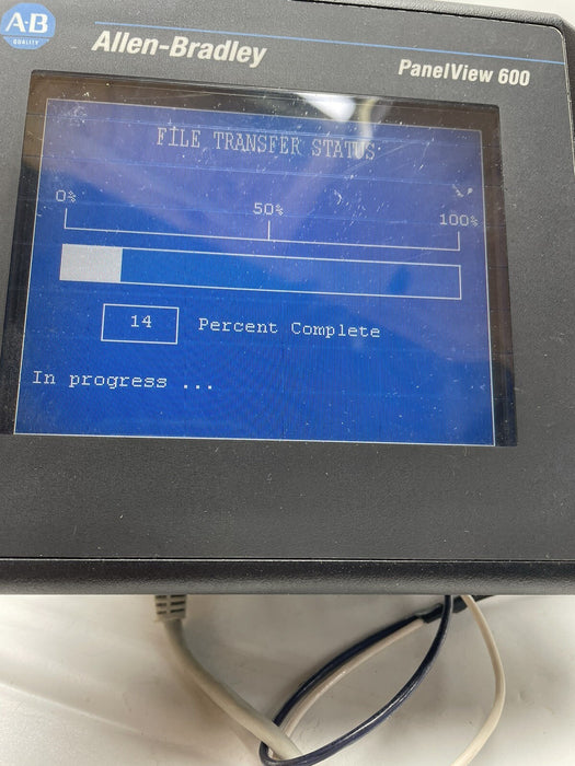 2711-T6C20L1 ALLEN BRADLEY PANELVIEW 600 STANDARD 2711 4.43 ETHERNET HMI 2711-T6